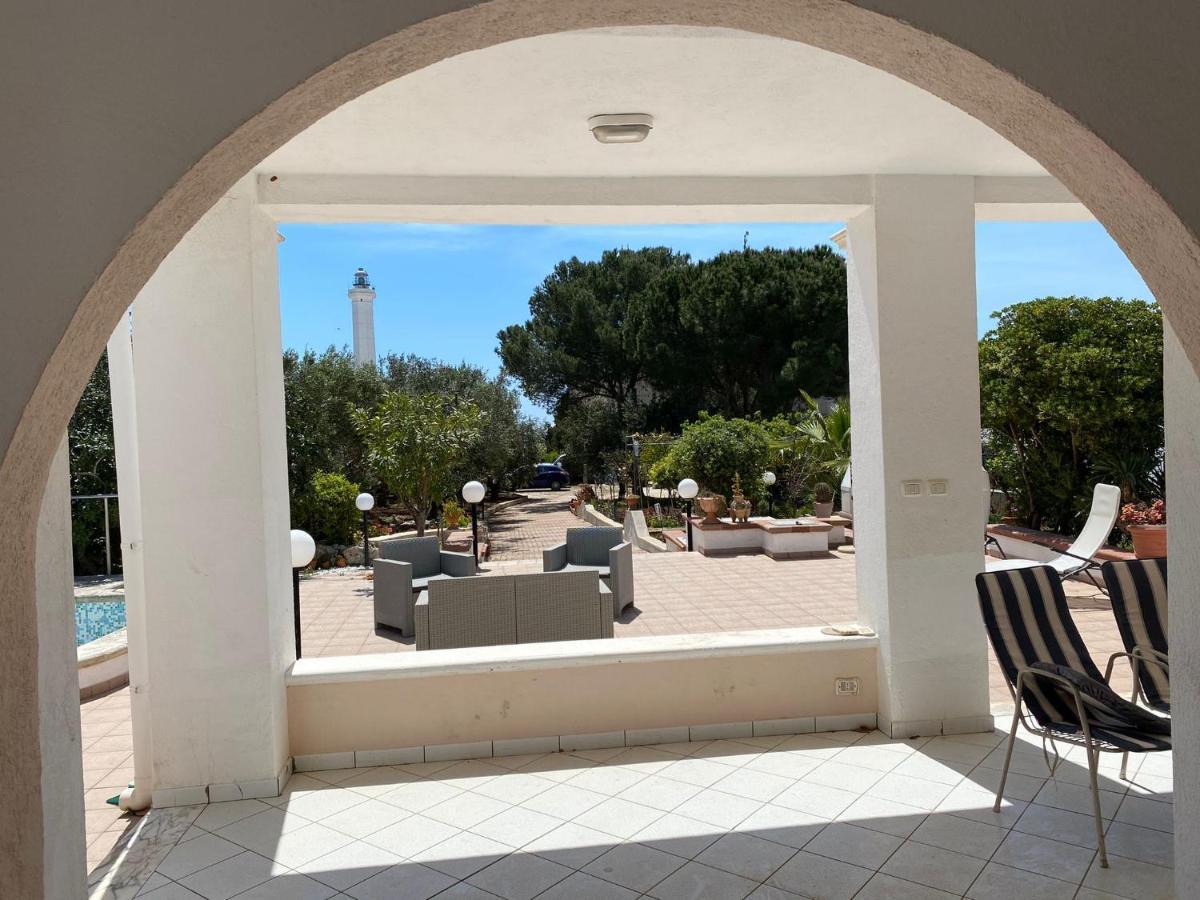 Villetta Guardiano Del Faro Con Piscina Santa Maria di Leuca Exterior foto