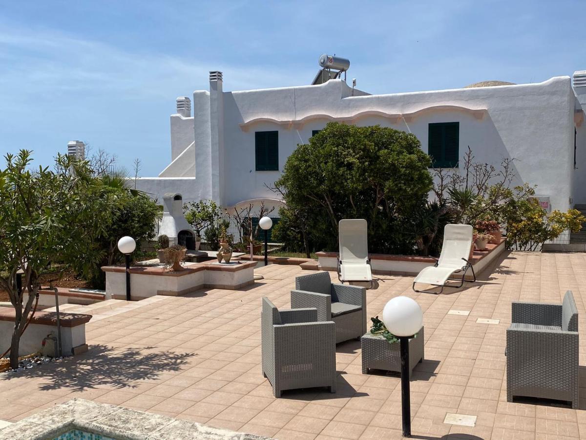 Villetta Guardiano Del Faro Con Piscina Santa Maria di Leuca Exterior foto